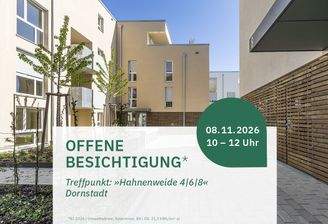 Offene Besichtigung: 08.11.2026