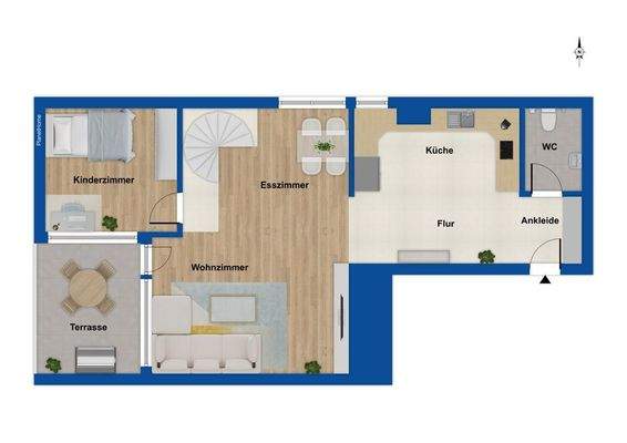 Grundriss Untergeschoss