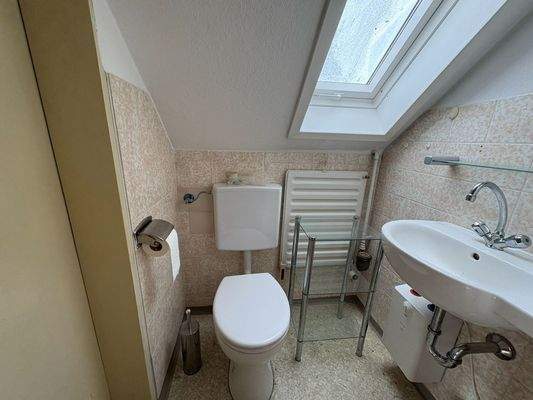 WC Dachgeschoss