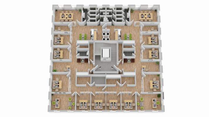 Mustergrundriss Beispiel 1