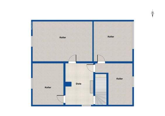 Grundriss - Untergeschoss