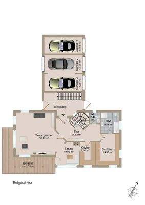 Grundriss Erdgeschoss