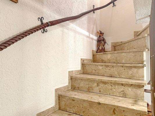 Marmor deutsch-gelb-Treppe zum