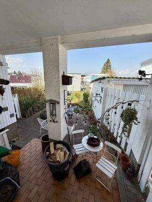 Überdachte Terrasse