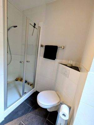 Gäste-WC mit Dusche