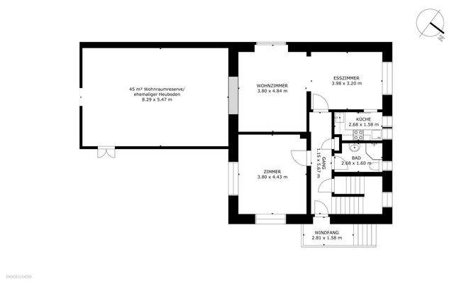 Grundriß Erdgeschoss