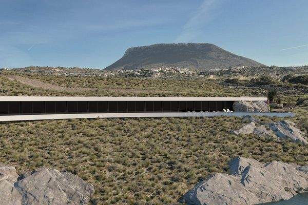 Greece Crete Plaka Luxury Villa House Under Constr