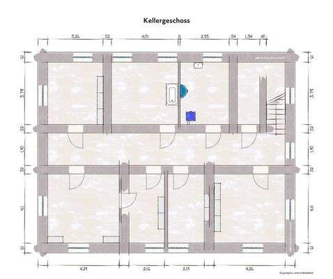 Grundriss Kellergeschoss