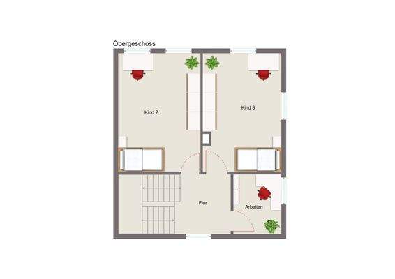 Grundriss Obergeschoss