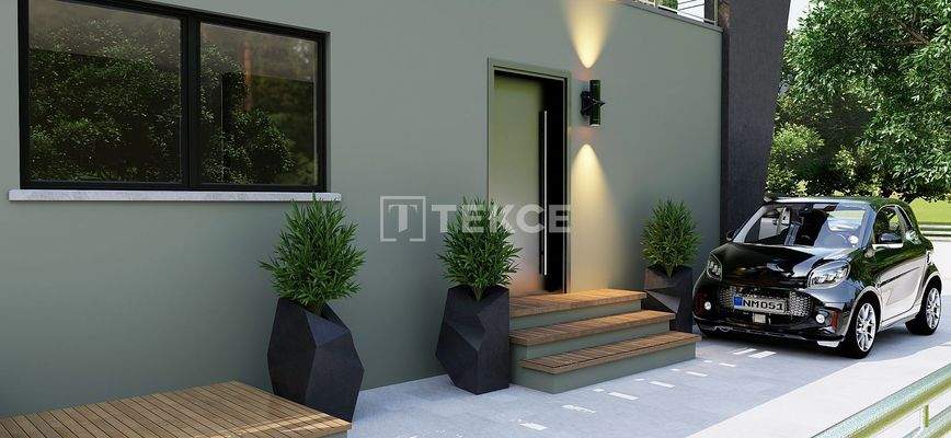 2+1 Apartments with Gardens and Terraces in North Cyprus