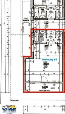 Plan Wohnung 68