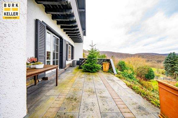 Hauptterrasse - Westblick