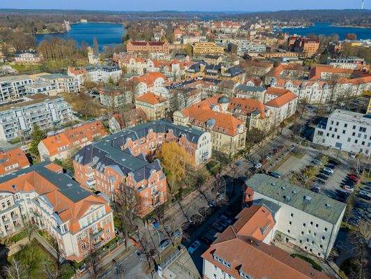 Blick auf den "Heiliger See" und "Tiefer See"