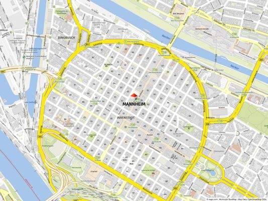 Geolyzer Kartenausschnitt