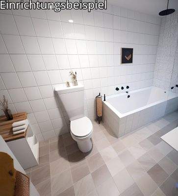 Einrichtungsbeispiel - Bad im Erdgeschoss