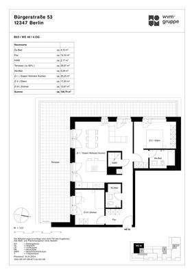 Grundriss WE40 Eigentum Berlin-Neukölln