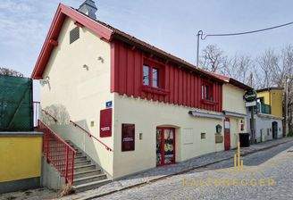 Restaurant von der Straßenansicht