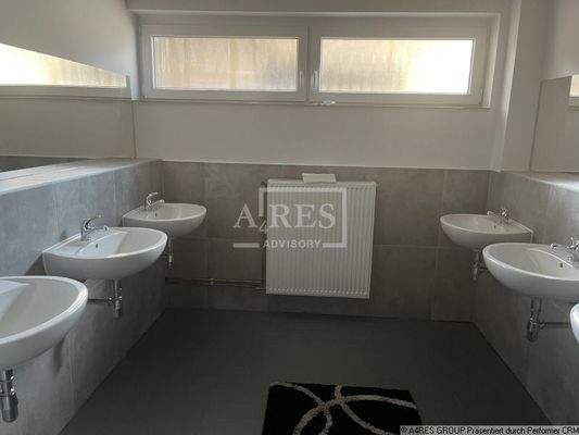 Objektansicht Sanitärräume