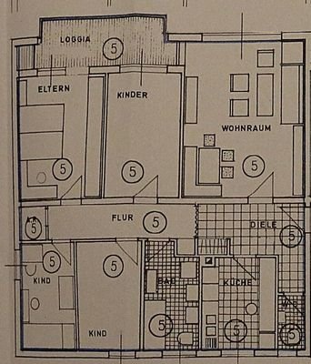 Grundriss WE 5