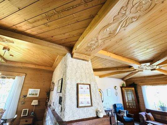 22. Decke Wohn- Esszimmer EG