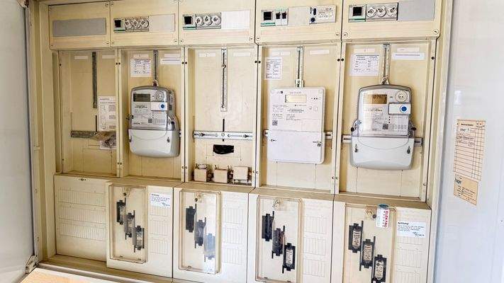 Elektroverteilung im EG des Wohnhauses