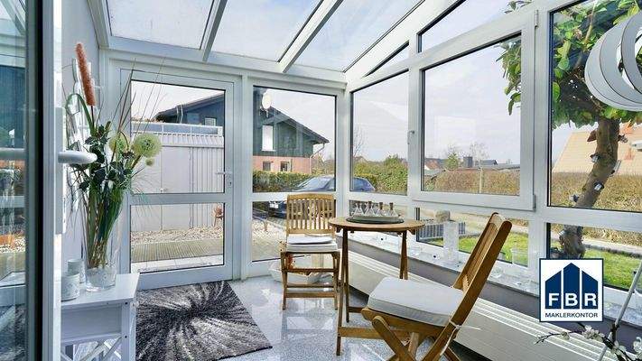 Beheizter Wintergarten