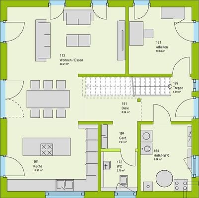 Grundriss EG LifeStyle 16.01W