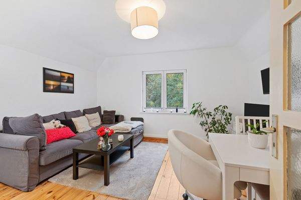 Dachgeschosswohnung Wohnzimmer