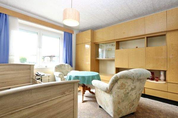 Das mögliche Schlaf-/Esszimmer