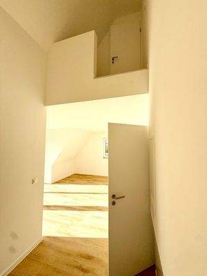 Blick zur oberen Ebene