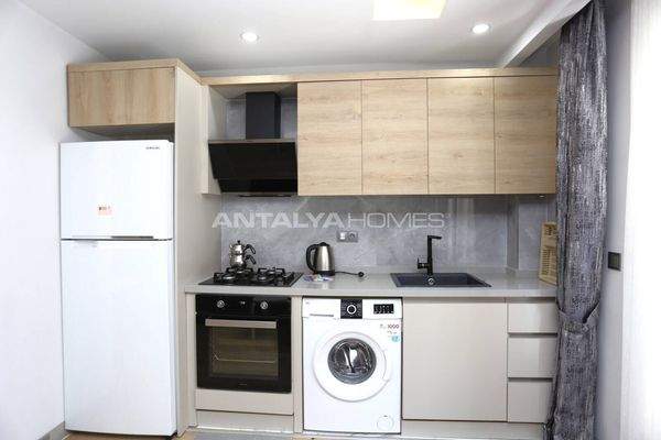 Furnished 1-Bedroom Flat for Sale in Muratpaşa Güvenlik