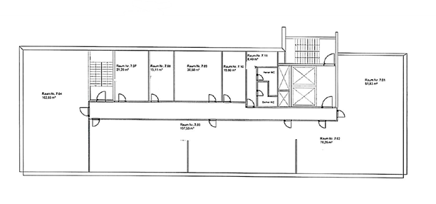 Grundriss, ca. 560 m²