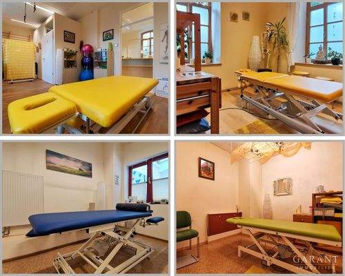 Collage Behandlungsräume