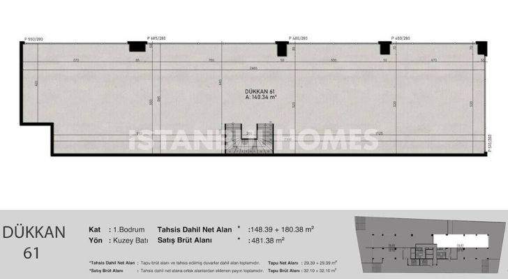 Commercial Properties on Main Street in Ataşehir