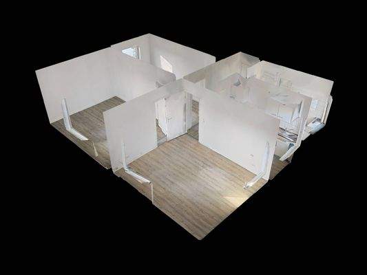 3D-Ansicht-Grundriss