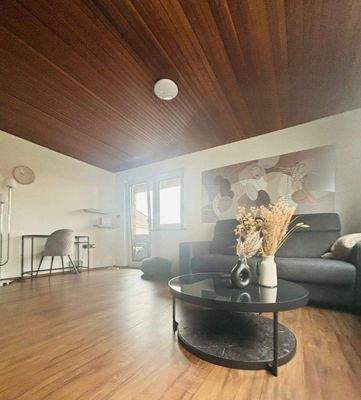 Wohnung im DG Wohnzimmer 