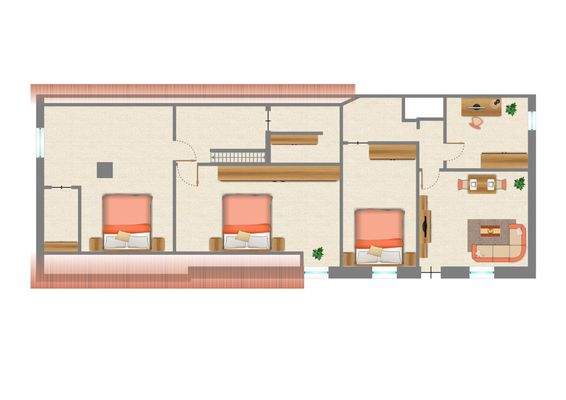 Grundriss Dachgeschoss