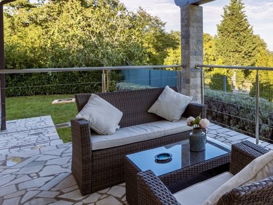 Schöne Terrasse - unverbindliche Visualisierung