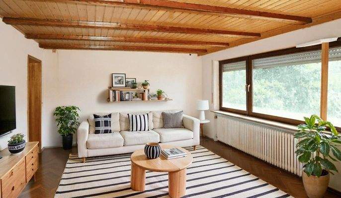 Wohnzimmer UG KI-visualisiert