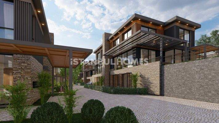 Luxurious Houses with Private Pools in Umraniye Istanbul