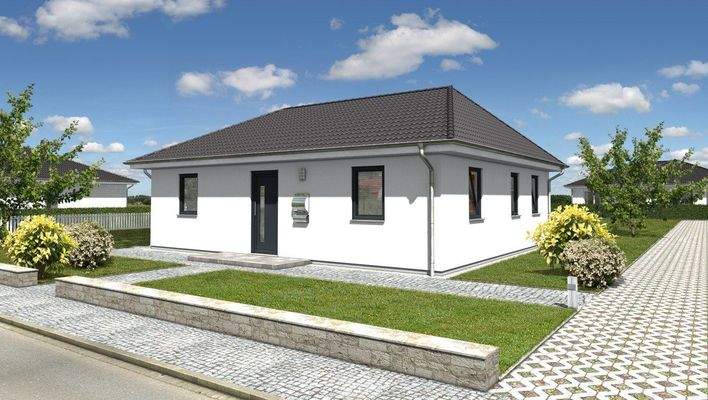 Ansicht Bungalow 92 Eingang