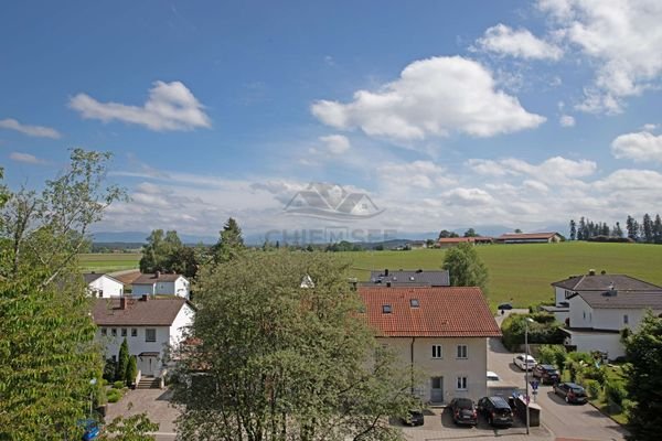 Ausblick vom Balkon