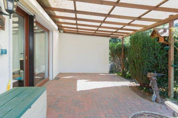 Überdachte Terrasse