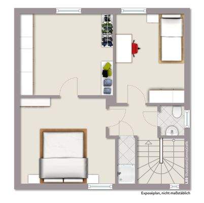 Grundriss Dachgeschoss