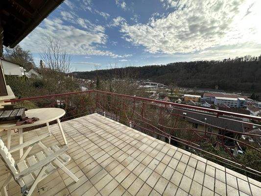 Balkon Gartengeschoss / EG