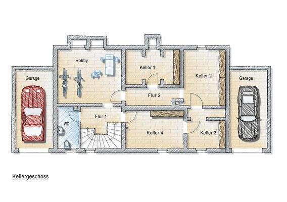 Grundriss Kellergeschoss