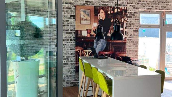 Rückzugsbereich in der Lounge