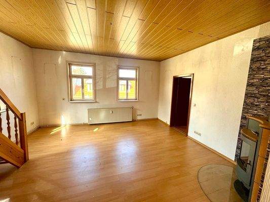 Wohnzimmer -Dachgeschosswohnung