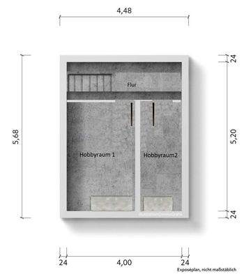 Grundriss / Skizze Spitzboden