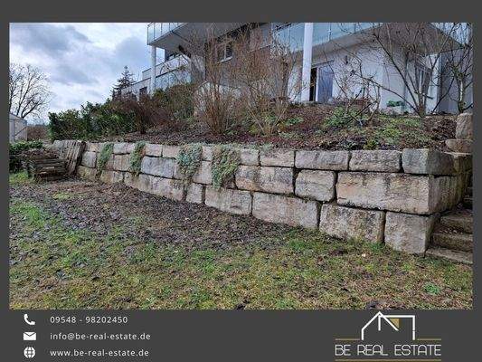 Gartenblick Terrasse